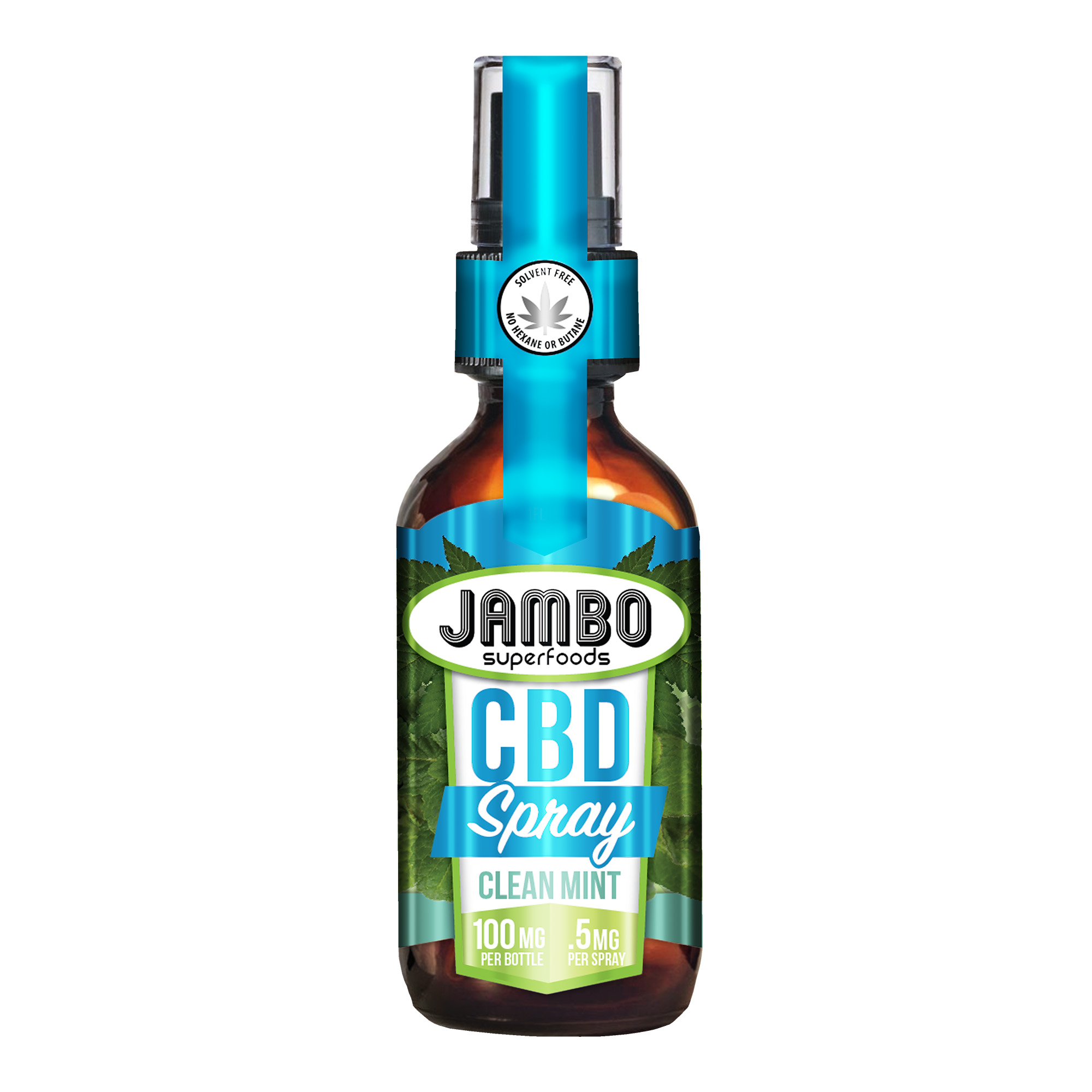 Jambo Superfoods CBD clean mint spray product image
