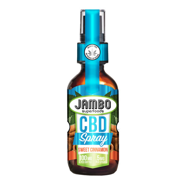Jambo Superfoods CBD spray sweet cinnamon 100mg product image