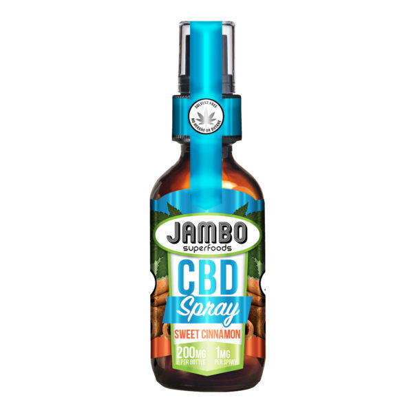 Jambo Superfoods CBD spray sweet cinnamon 200mg product image