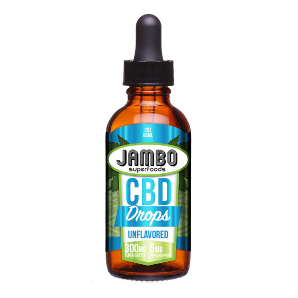 Jambo Superfoods CBD drops unflavored product image